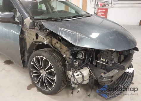 2015 Toyota Corolla S Plus из США, поврежденный, VIN 2T1BURHEXFC244349